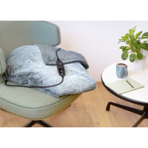 HD 75 Nordic Grey Green Planet - Couverture chauffante (180*130)