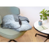 HD 75 Nordic Grey Green Planet - Couverture chauffante (180*130)