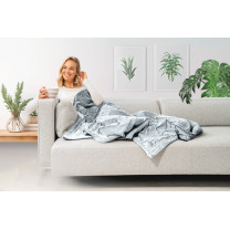 HD 75 Nordic Grey Green Planet - Couverture chauffante (180*130)