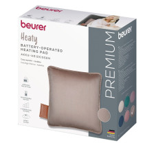 Coussin chauffant sans fil - Beurer - HK 77 Smokey Taupe