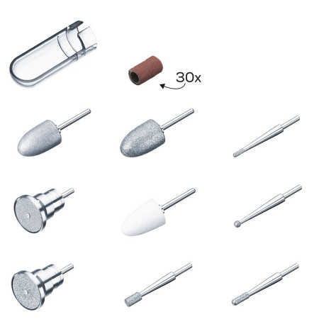 Embouts de manucure/pédicure (x11) pour Beurer MP 100 MP 200