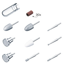 Embouts de manucure/pédicure (x11) pour Beurer MP 100 MP 200