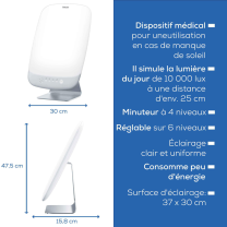 Lampe de luminothérapie - Beurer - TL 95