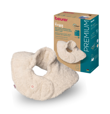 HK 165 GP Cr?me - Coussin chauffant ? batterie pour ?paules