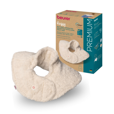 HK 165 GP Cr?me - Coussin chauffant ? batterie pour ?paules