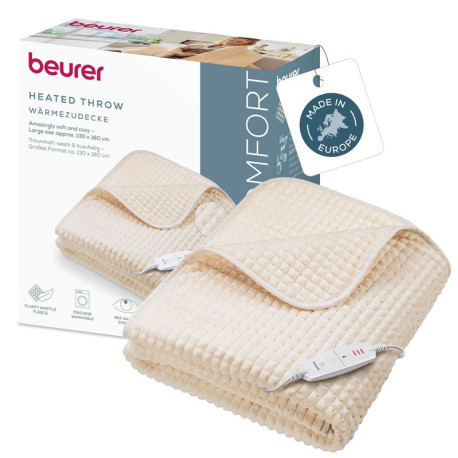 HD 72 Waffle ivoire - Couverture chauffante