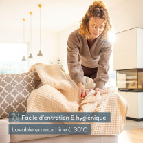 HD 72 Waffle ivoire - Couverture chauffante