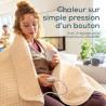 HD 72 Waffle ivoire - Couverture chauffante