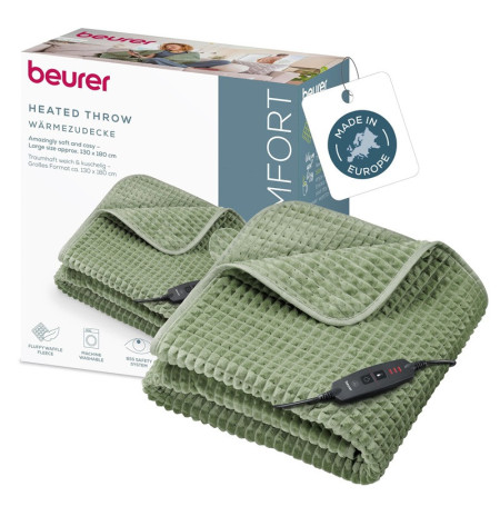 HD 72 Waffle vert - Couverture chauffante